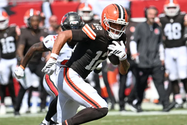 WR Denzel Boston making an impact for the Browns